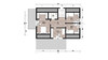 Схема планировки — Каркасный дом 13,5х12 м «Вестад» (186 м²)