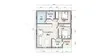 Схема планировки — Каркасный дом 8,5х8 м «Форд» (59,4 м²)
